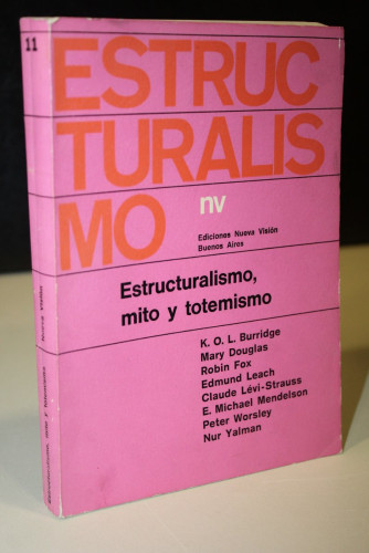 Portada del libro de Estructuralismo, mito y totemismo