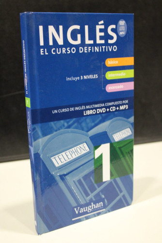 Portada del libro de El curso de inglés definitivo. Lesson 1. Niveles principiante, intermedio y avanzado.