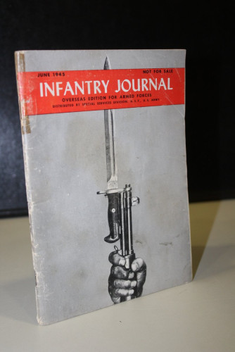 Portada del libro de Infantry Journal. Overseas edition for armed forces.- June 1945.