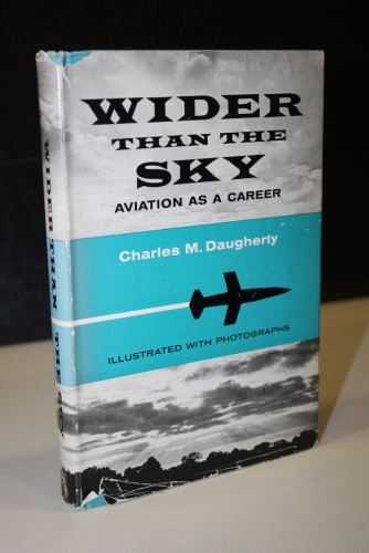 Portada del libro de Wider than the sky. Aviation as a career