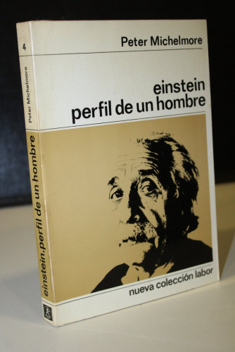 Portada del libro de Einstein. Perfil de un hombre