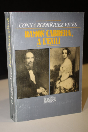 Portada del libro de Ramón Cabrera, a l'exili