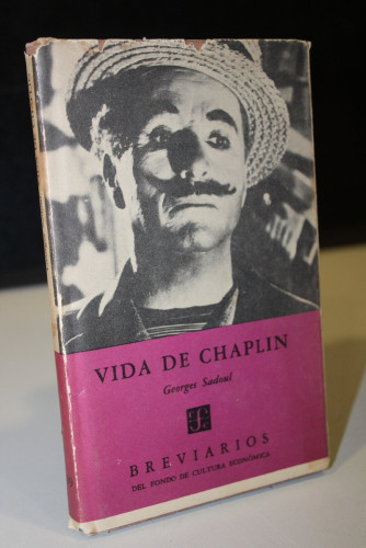 Portada del libro de Vida de Chaplin