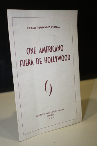 Portada del libro de Cine americano fuera de Hollywood