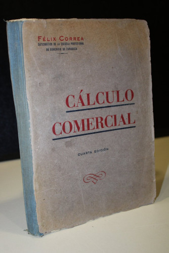 Portada del libro de Cálculo Comercial