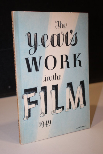 Portada del libro de The Year's Work in the Film. 1949.