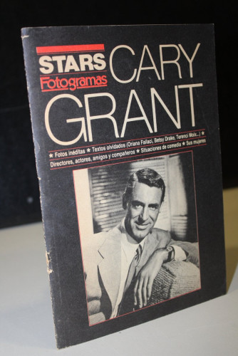 Portada del libro de Cary Grant- Stars Fotogramas.