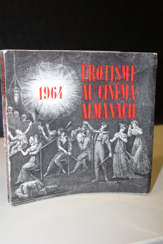 Portada del libro de Érotisme au cinéma almanach, 1964.