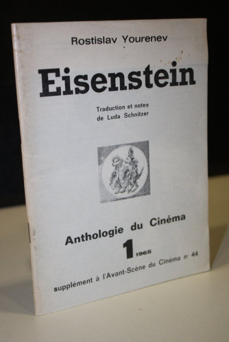 Portada del libro de Anthologie du Cinéma 1, 1965. Supplément a l'Avant-Scene du Cinéma nº 44: Eisenstein