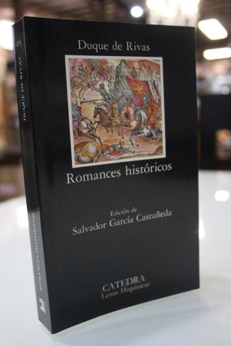 Portada del libro de Romances históricos
