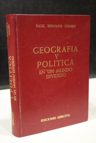 Portada del libro de Geografía y política en un mundo dividido