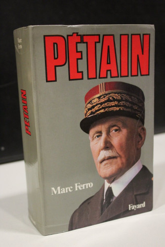 Portada del libro de Pétain