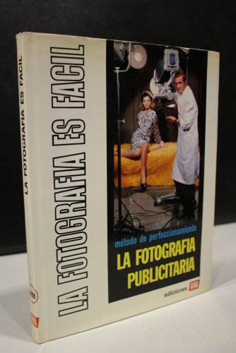 Portada del libro de La fotografía es fácil VIII. Método de perfeccionamiento. La fotografía publicitaria.