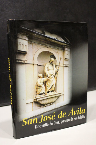 Portada del libro de San José de Ávila.- Rinconcito de Dios, paraíso de su deleite.