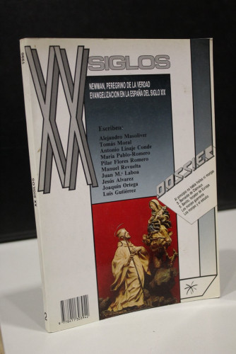 Portada del libro de XX Siglos, Año I, nº 2, 1990 . Newman, peregrino de la verdad. Evangelización en la España del Siglo...