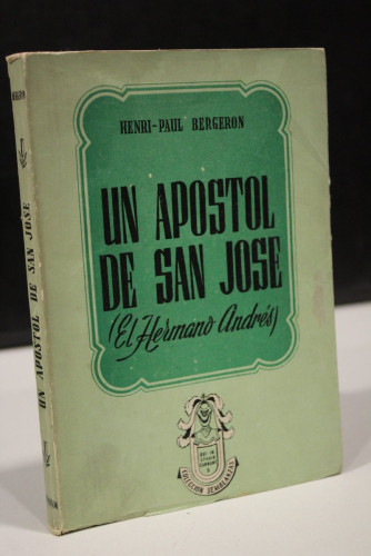 Portada del libro de Un Apóstol de San José (El Hermano Andrés)