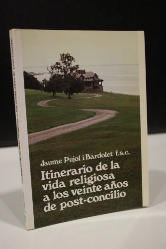 Portada del libro de Itinerario de la vida religiosa a los veinte años de post-concilio