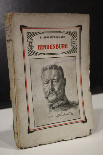 Portada del libro de Hindenburg y la campaña alemana en el Oriente Europeo