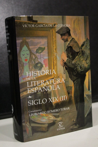 Portada del libro de Historia de la literatura española, 9. Siglo XIX (II).- García de la Concha, Víctor.