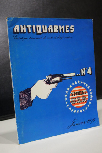 Portada del libro de Antiquarmes, nº 4, Janvier 1976.- Catalogue trimestriel de vente et d'information.