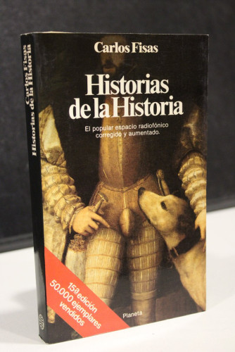 Portada del libro de Historias de la historia