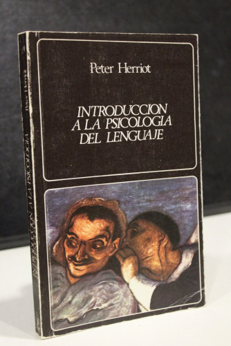 Portada del libro de Introducción a la psicología del lenguaje