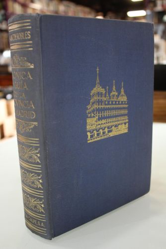 Portada del libro de Crónica y guía de la provincia de Madrid (Sin Madrid)