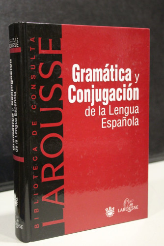 Portada del libro de Gramática y Conjugación de la Lengua Española.