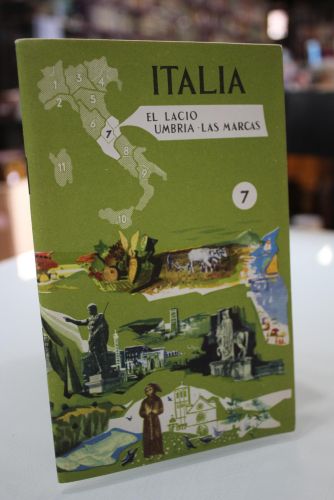 Portada del libro de Italia. El Lacio. Umbría. Las Marcas. 7