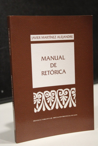 Portada del libro de Primer manual de retórica