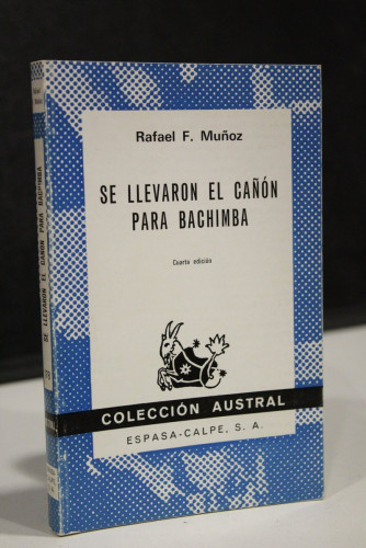 Portada del libro de Se llevaron el cañón para Bachimba