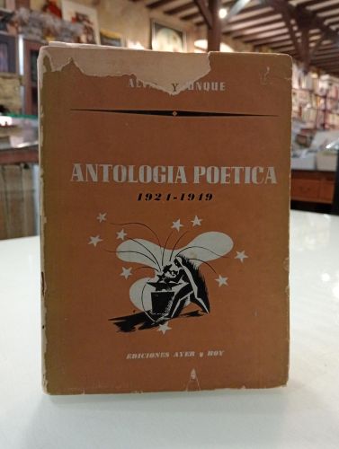 Portada del libro de Antología poética (1924-1949) [Dedicado]