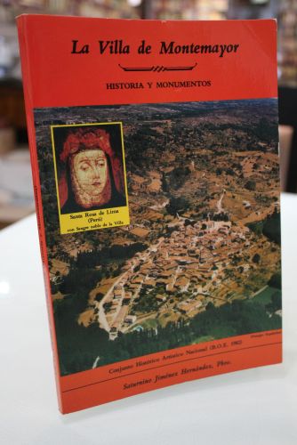 Portada del libro de La Villa de Montemayor. Historia y monumentos.