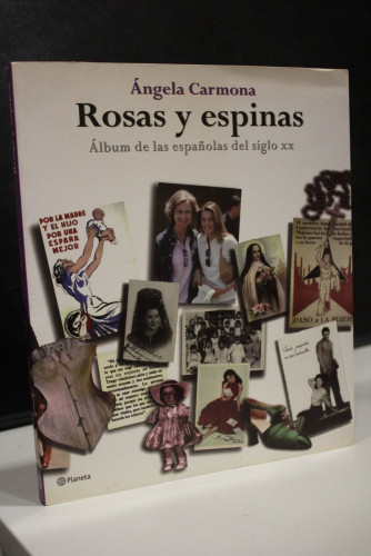 Portada del libro de Rosas y espinas. Álbum de las españolas del siglo XX