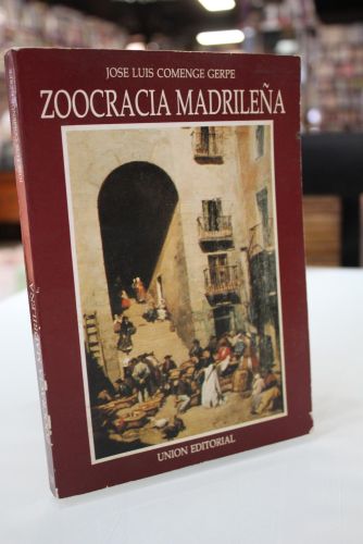 Portada del libro de Zoocracia madrileña