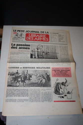 Portada del libro de Le petit journal de la Librairie des Armes. Juin 1977.