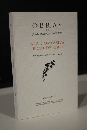 Portada del libro de Ala compasiva. Edad de Oro.- Obras de Juan Ramón Jiménez, 36.