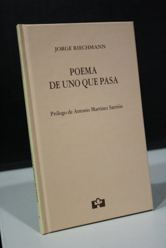 Portada del libro de Poema de uno que pasa