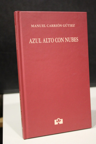 Portada del libro de Azul alto con nubes