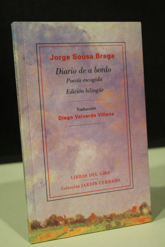 Portada del libro de Diario de a bordo. Poesía escogida. Edición bilingüe