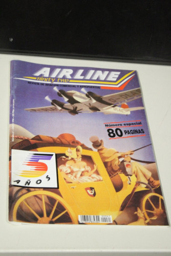 Portada del libro de Airline Ninety Two. Número 61. Revista de aviación comercial y aeropuertos. Número especial 80 páginas....