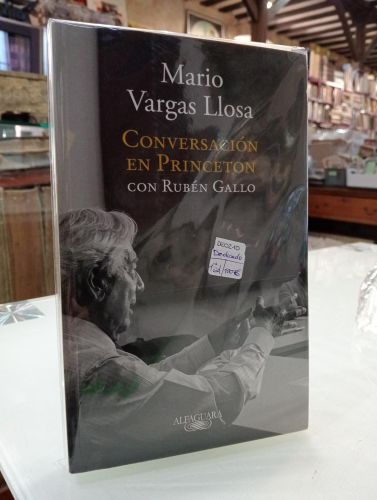 Portada del libro de Conversación en Princeton con Rubén Gallo [Dedicado]