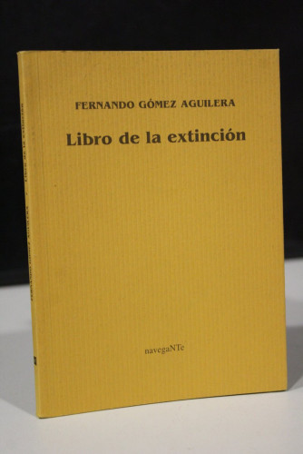 Portada del libro de Libro de la extinción