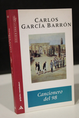 Portada del libro de Cancionero del 98