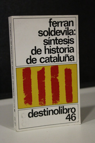 Portada del libro de Síntesis de historia de Cataluña