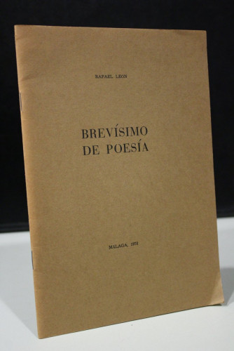 Portada del libro de Brevísimo de poesía