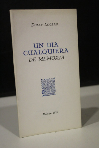 Portada del libro de Un día cualquiera de memoria