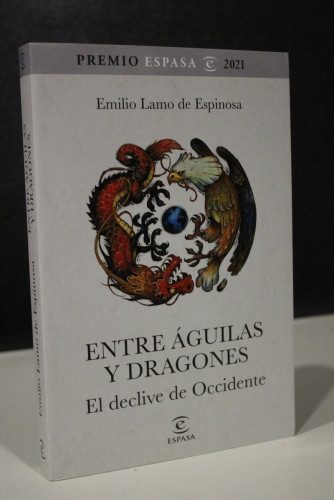 Portada del libro de Entre águilas y dragones. El declive de Occidente