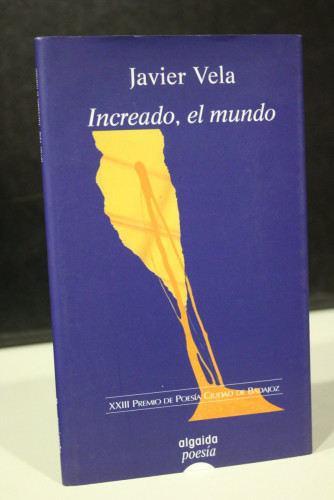 Portada del libro de Increado, el mundo