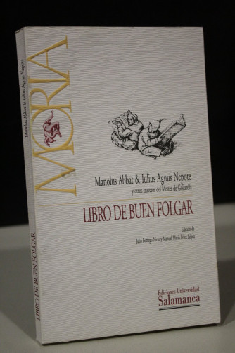 Portada del libro de Libro de Buen Folgar.- Manolus Abbat & Iulius Agnus Nepote y otros troveros del Mester de Goliardía.